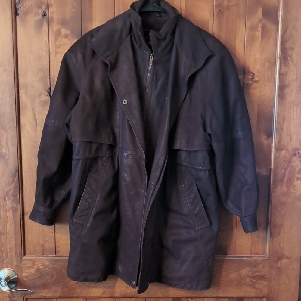 Wilson Dark Brown Trench Coat